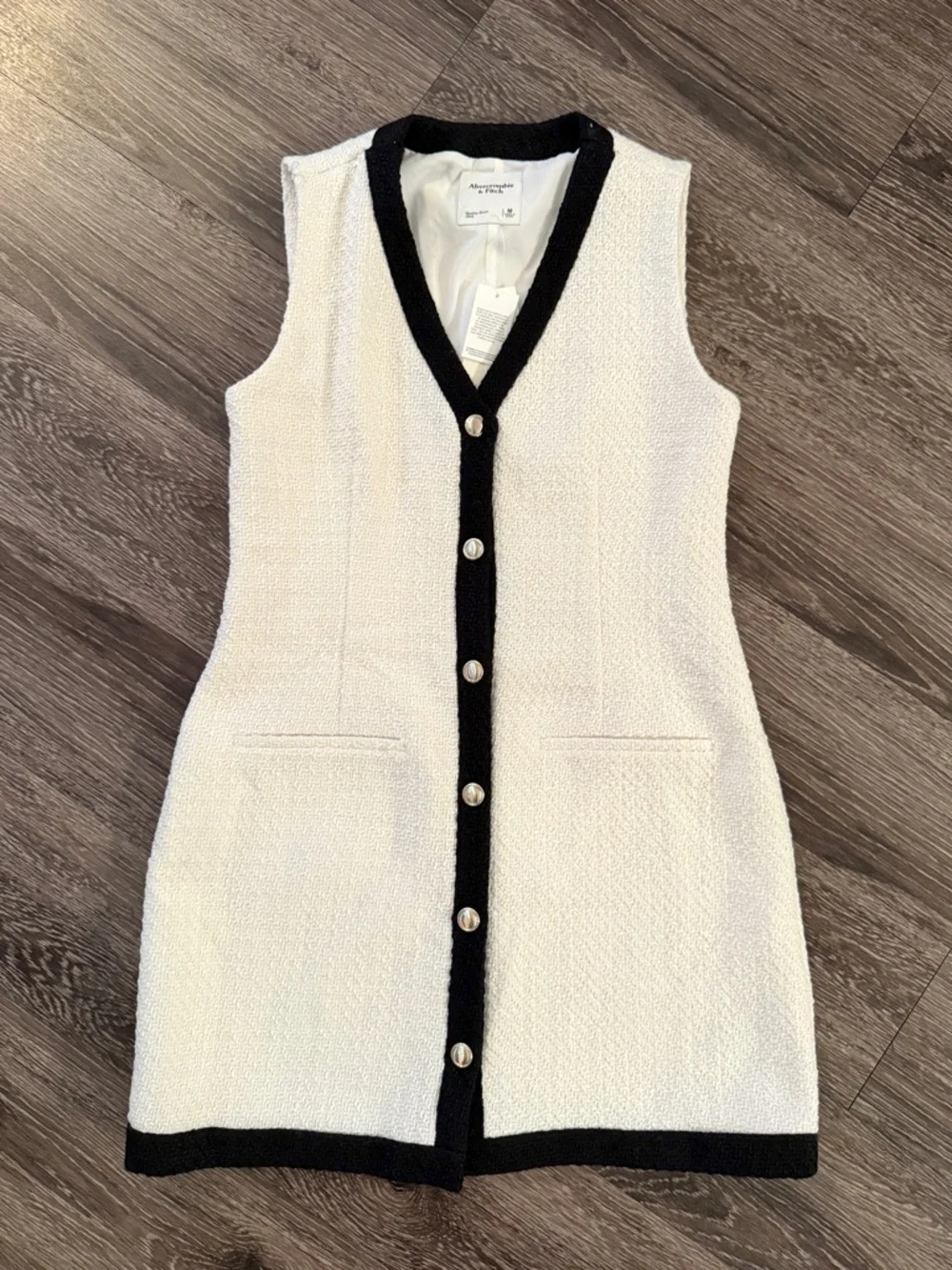Abercrombie & Fitch Mara Tweed Mini Dress New - Picture 1 of 3